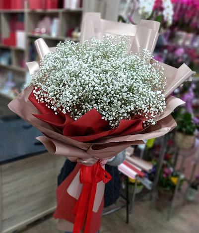 Букет цветов из: Гипсофила в Серноводском