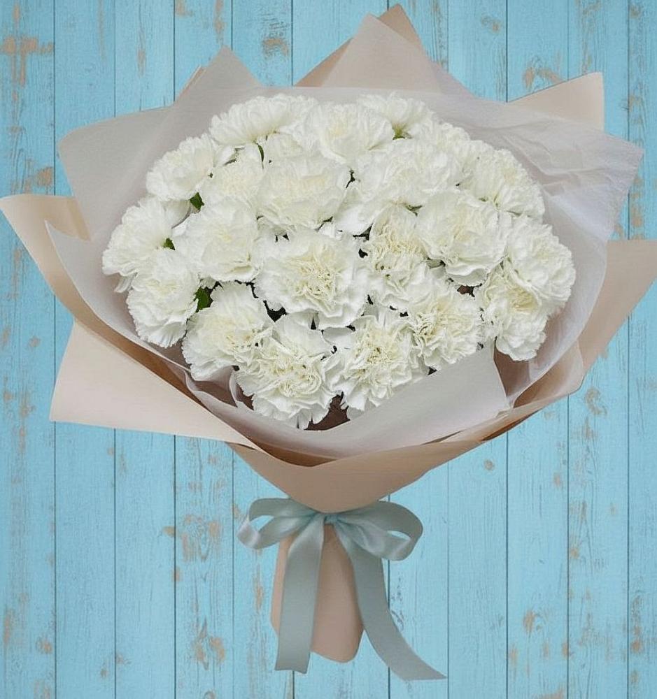 Букет цветов из: Гвоздики в Серноводском