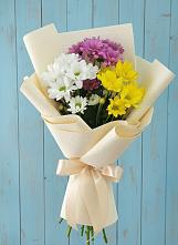 Букет цветов из:  Хризантемы в Серноводском