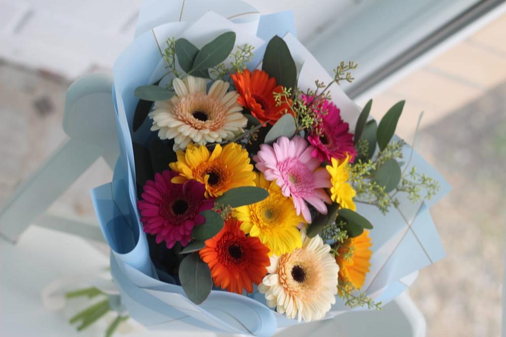 Букет цветов из: Герберы в Серноводском