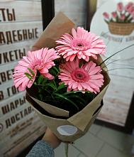 Букет цветов из:  Герберы #REPLACE_PRED# Серноводском