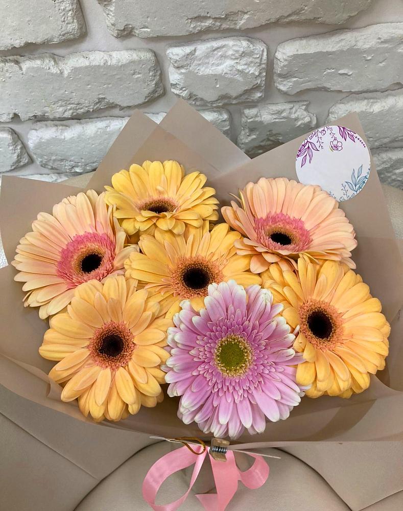Букет цветов из: Герберы в Серноводском