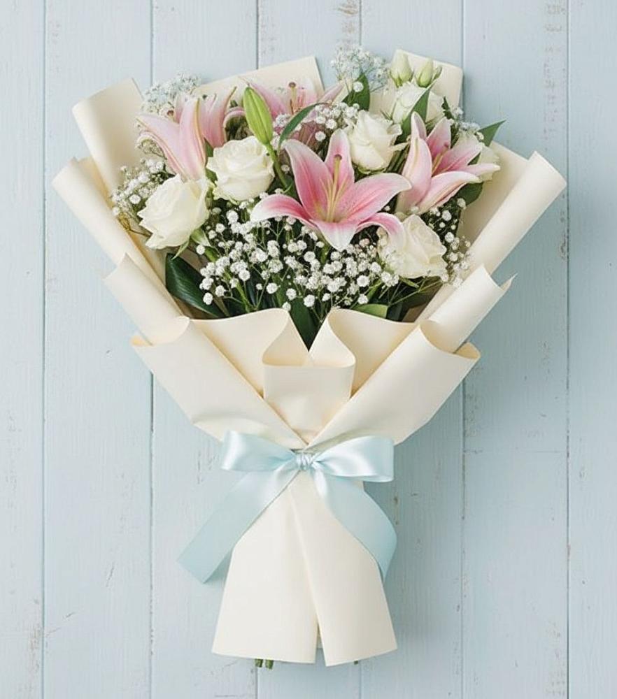 Букет цветов из: Лилии в Серноводском