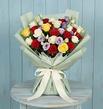 Букет цветов из:  Розы в Серноводском
