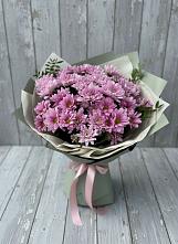 Букет цветов из:  Хризантемы #REPLACE_PRED# Серноводском