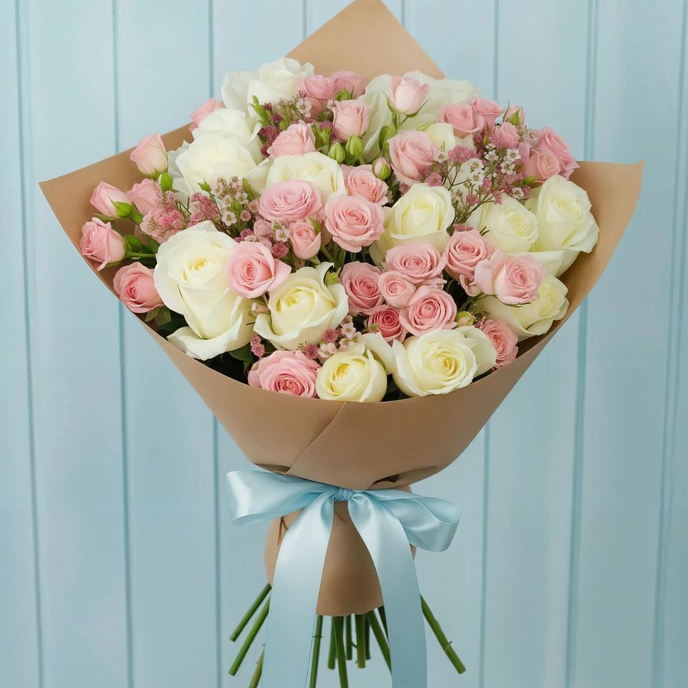 Букет цветов из: Розы в Серноводском