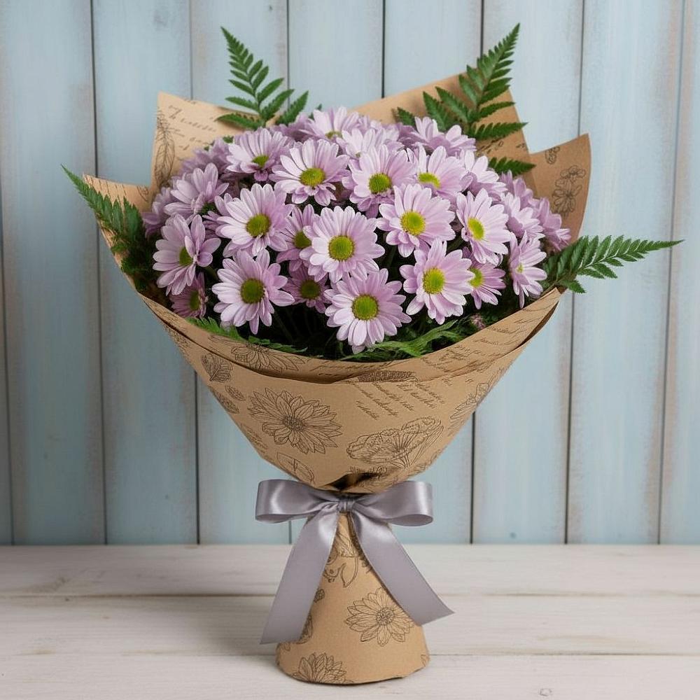 Букет цветов из: Хризантемы в Серноводском