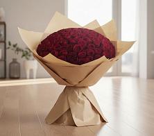 Букет 101 Красная роза в Серноводском