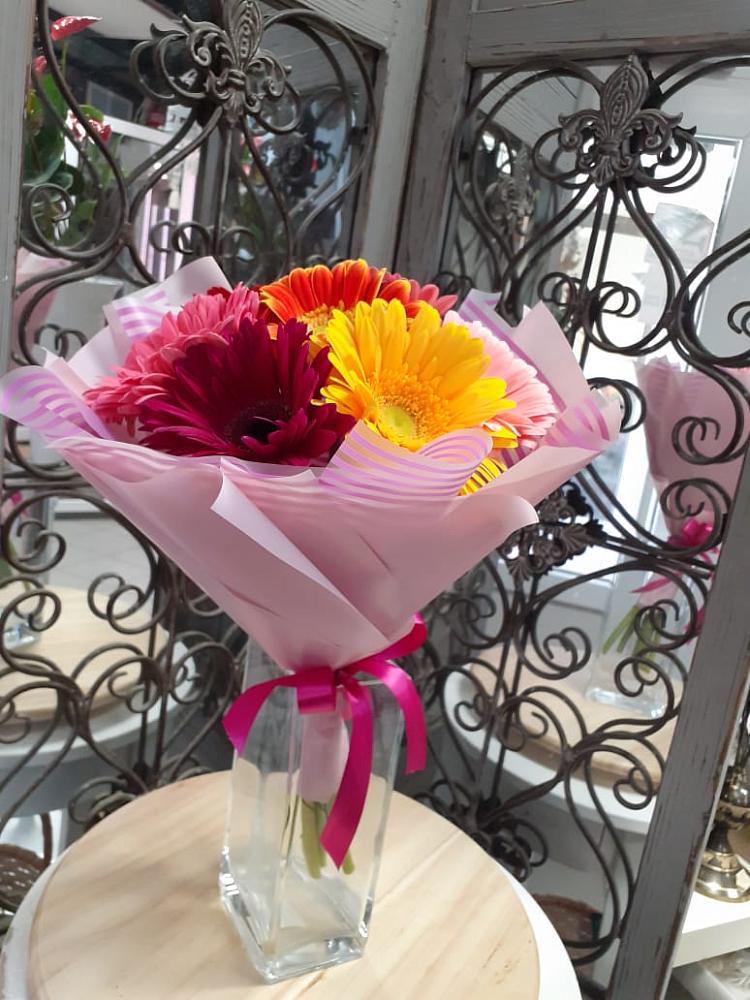 Букет цветов из: Герберы в Серноводском