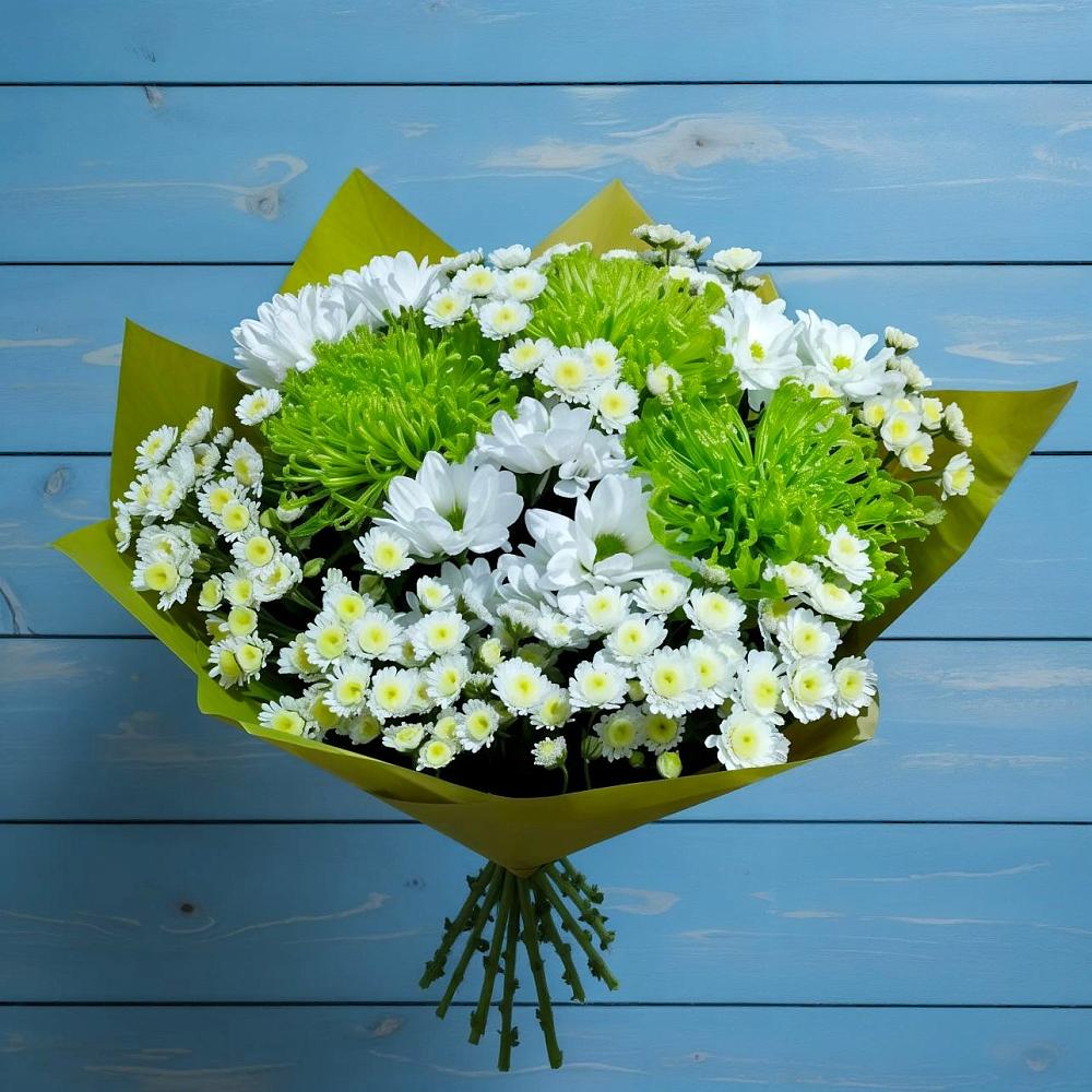 Букет цветов из: Хризантемы в Серноводском