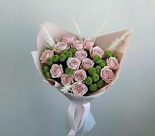 Букет цветов из:  Розы и Хризантемы в Серноводском