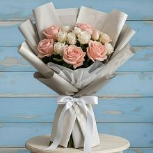 Букет цветов из:  Розы #REPLACE_PRED# Серноводском