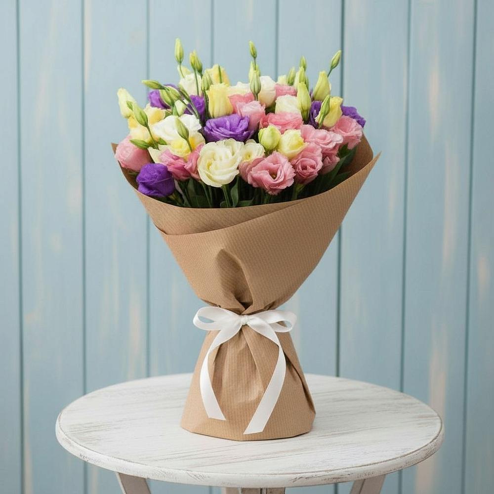 Букет цветов из: Лизиантусы в Серноводском