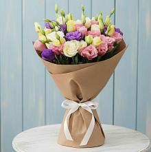 Букет цветов из:  Лизиантусы в Серноводском